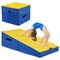 Folding Portable Incline Yoga Gymnastics Tumbling Mat Suitable for Gymnastics Room or Kindergarten